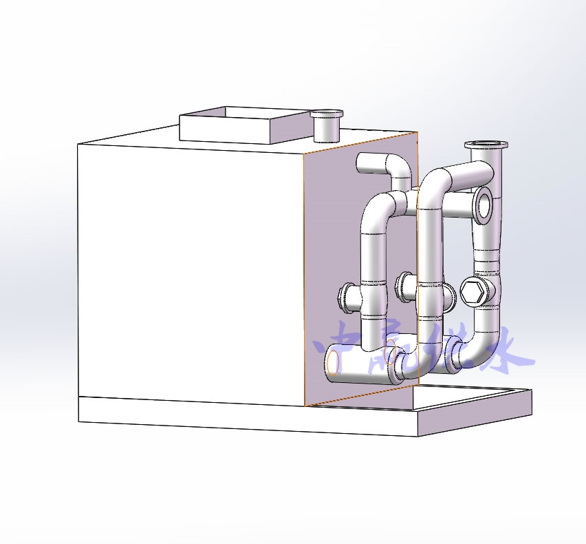 不銹鋼污水提升設(shè)備(一用一備,自動運(yùn)行)